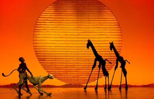 The Lion King West End show 