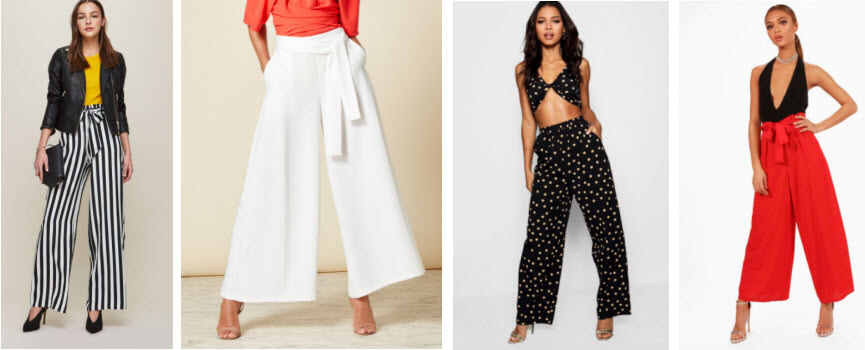 Spring Fashion Trends Wide Leg Trousers