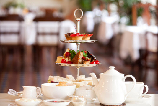 afternoon tea for two with spa 