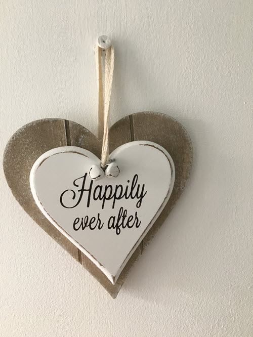 Bathroom sign - Happily Ever After