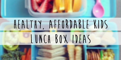 Healthy lunch box ideas for kids