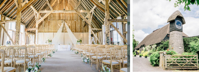 Clock Barn Wedding venue Winchester