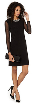 Debenhams black dress