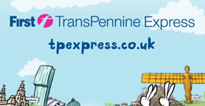 First TransPennine Express train service logo