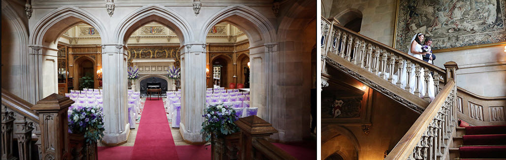 Hyclere Castle wedding venue