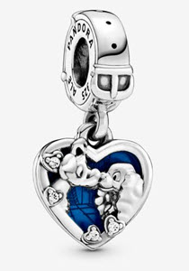 Lady and the Tramp Heart Charm from Pandora 