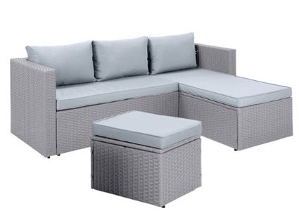 Argos Home Mini Corner Sofa Set