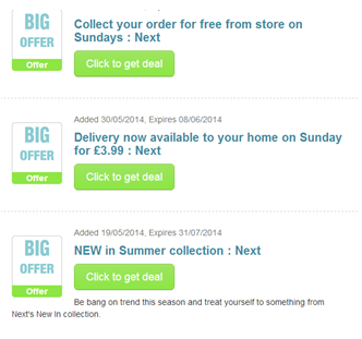 next vouchers codes cotswold