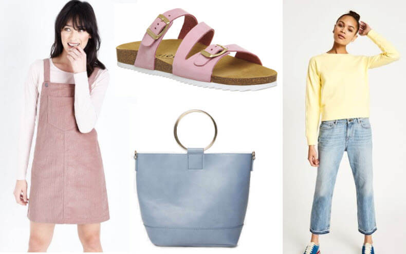 Spring Fashion Pastel Colours