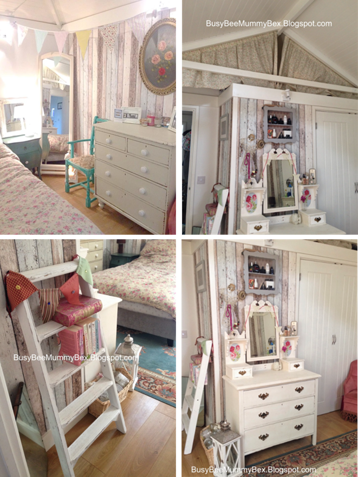 Shabby Chic Bedroom Rebecca from Busy Bee Mummy Bex bedroom