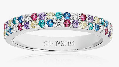 Sif Jakobs Cubic Zirconia Band from John Lewis