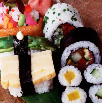 homemade sushi 