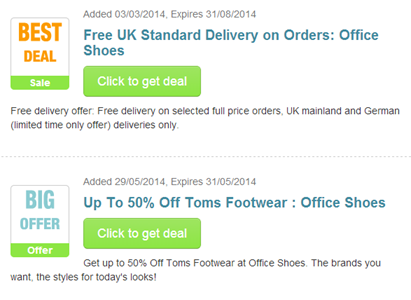 About OFFICE Apart from OfficeShoes voucher code, you can explore various other vouchers and promos for most of the similar sites like Missguided, Kurt Geiger, House Of Fraser, etc. Free Shipping Tips The store offers free ‘click and collects’ delivery offers.4/5(30).