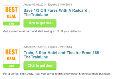 Train ticket voucher codes Train and Coach Ticket Voucher Codes and Discounts. book an Advance train ticket and you could save over 50%. There are plenty of ways to save money when travelling but by far the easiest is to search for a voucher code for the train or coach line you want to take.